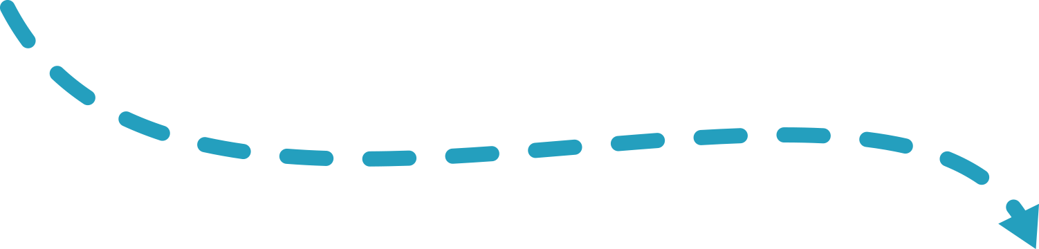 A right pointing arrow